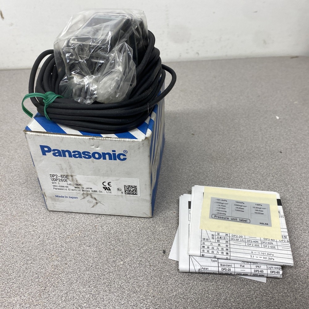 NEW Panasonic DP2-60E Digital Pressure Sensor