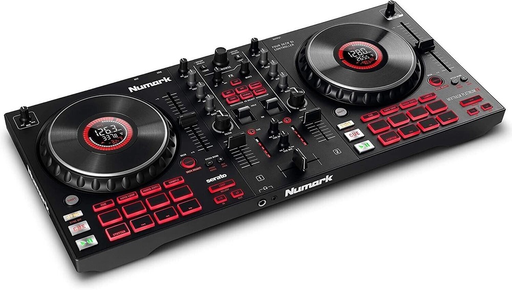 Numark Mixtrack Platinum FX 4-Deck Serato DJ Controller Japan Tabletop 24 Bit