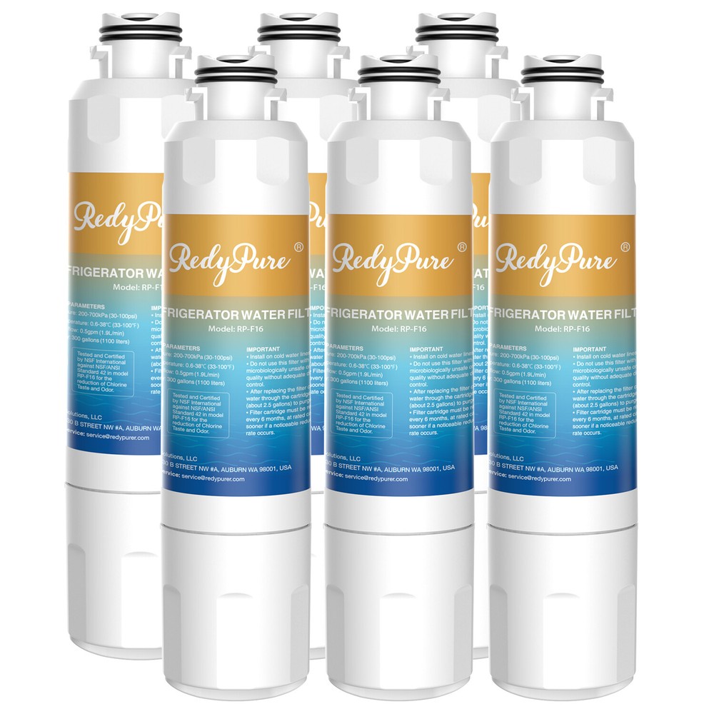 6 pcs Fit For Samsung DA29-00020A/B RF263BEAESR PL-200 Refrigerator Water Filter