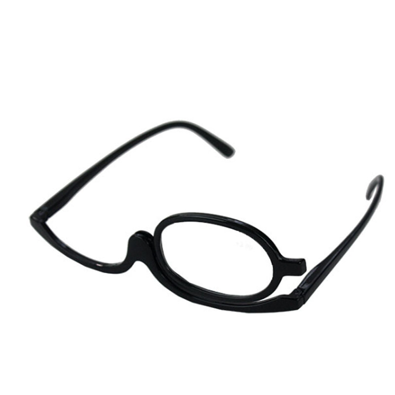 Reading Glasses Makeup Reader Magnifying Rotatable Flip Cosmetic Glasses 1.0~4.0
