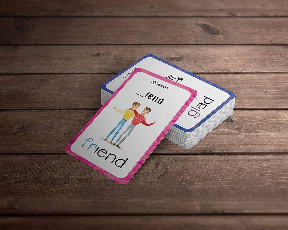 Phonics Consonant Blends Sounds Learning Cards (1-Deck)