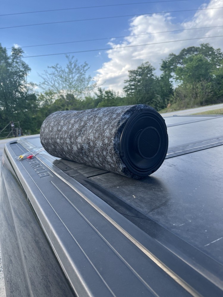 custom bedroll speakers