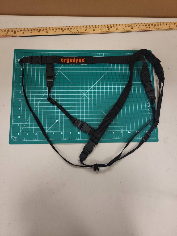 Ergodyne Squids 3132 Tool Lanyard Black Large Adjustable Strap Work Safety