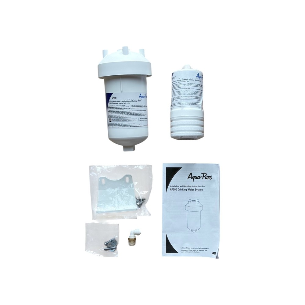 3M Aqua-Pure AP200 Under Sink Water Filter System 5528901 Full Flow 5 Micron