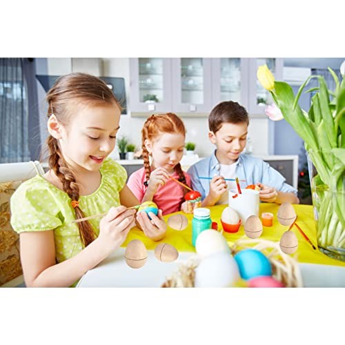 Pcs Paper Mache Easter Eggs, Easter Craft Egg Supplies DIY Blank Paper Mache 30