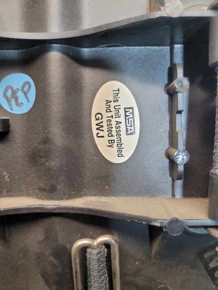 MSA SCBA Blackhawk Frame Harness Police Surplus