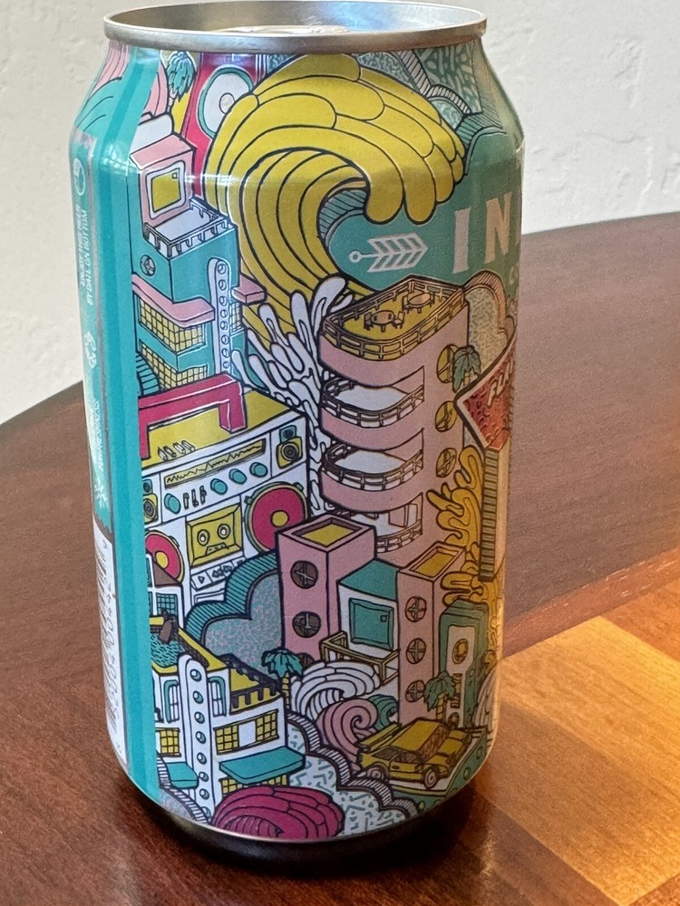 Indeed Flavorwave IPA - Empty Beer Can Bottom Opened - Minneapolis