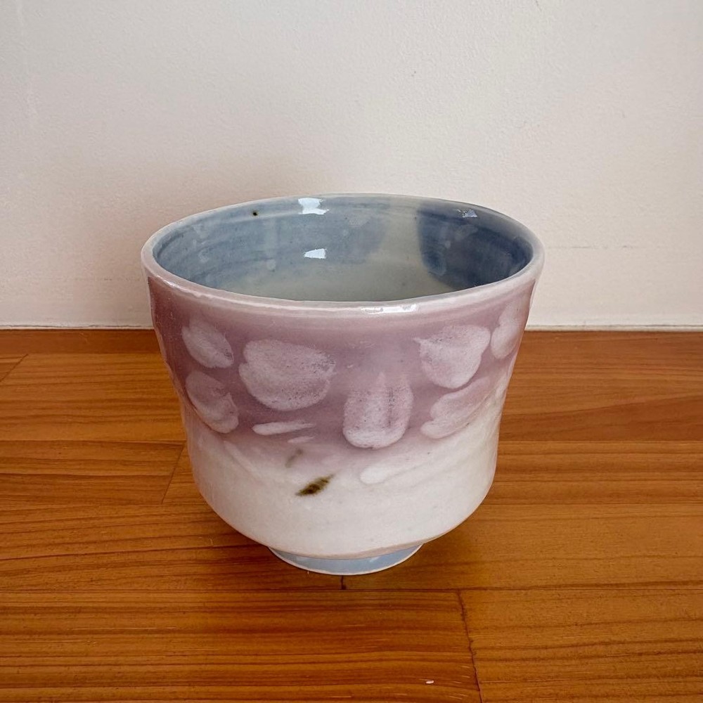 Tea Utensils Glazed flower pattern Kofuku