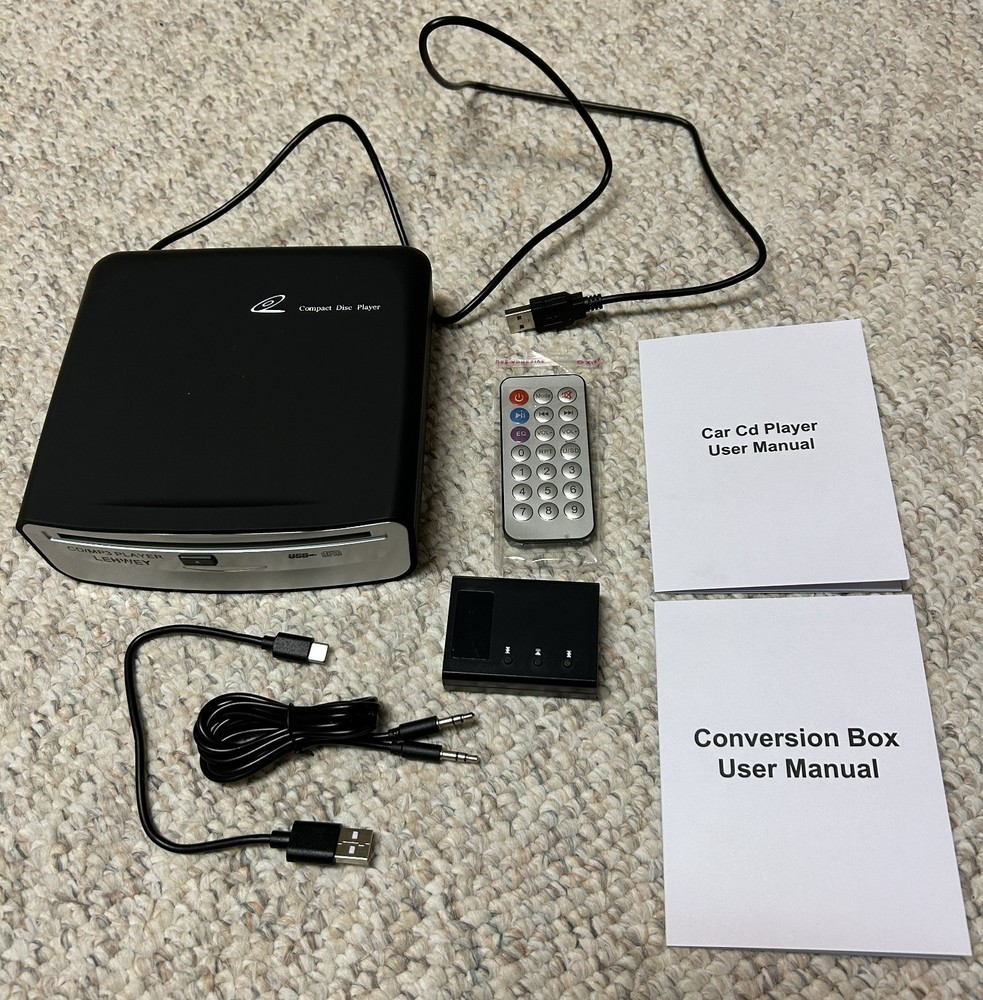 Lehwey External Universal Car CD Player USB Portable for Android Navigation NEW