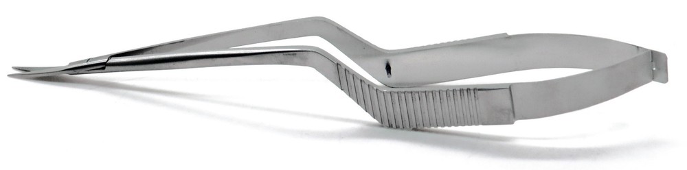 10× Yasargil Micro Scissors 7.5" Sharp/Sharp Upward Curved Surgical Instruments