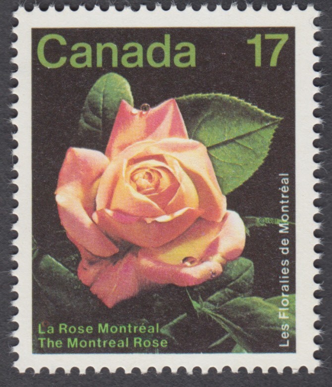 Canada - #896 Montreal Rose - MNH