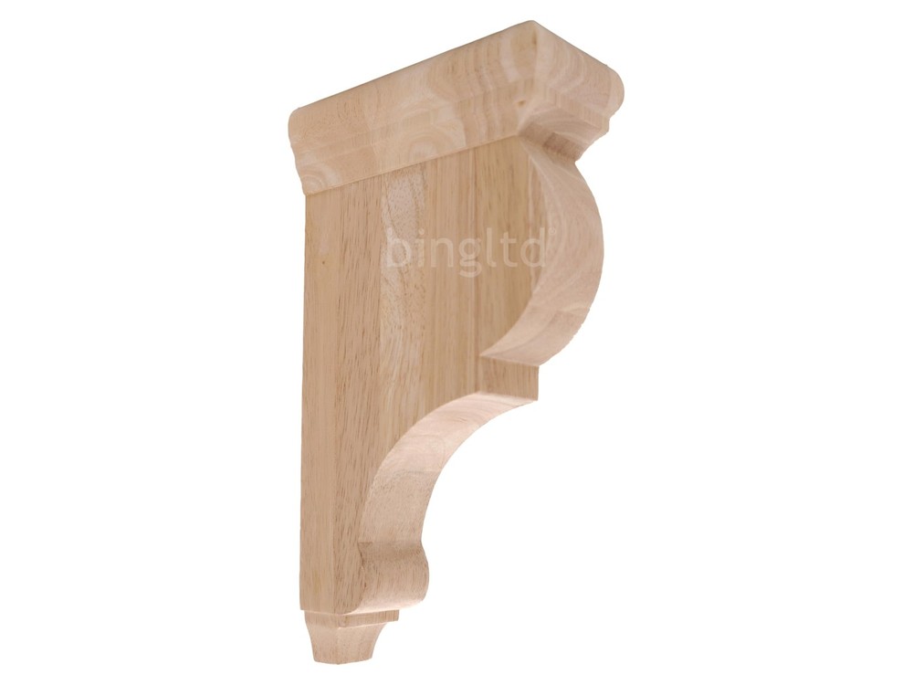 1 PC 12" Corbel Brighton Style Solid Wood Bracket C2SFBA Floating Wall Shelf