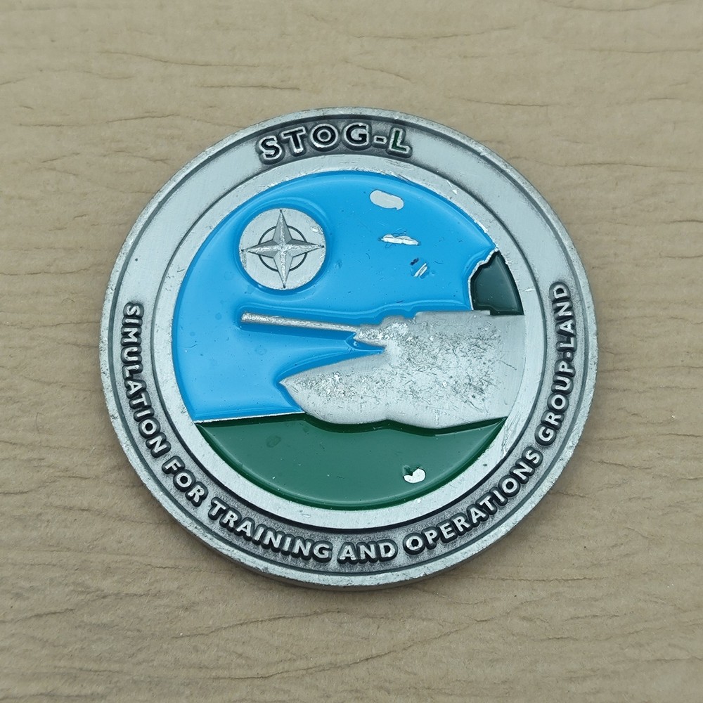 Simulation for Training and Operations Group-Land Challenge Coin
