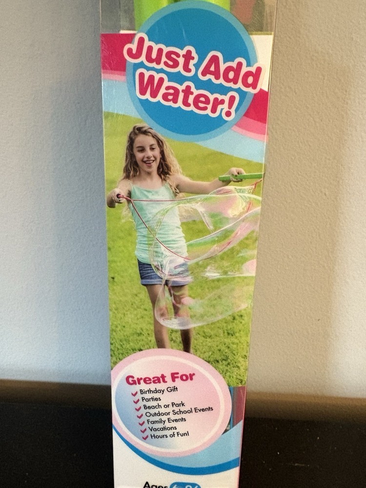 WOWMAZING GIANT Bubbles Kit Plus-Big Bubble Wand