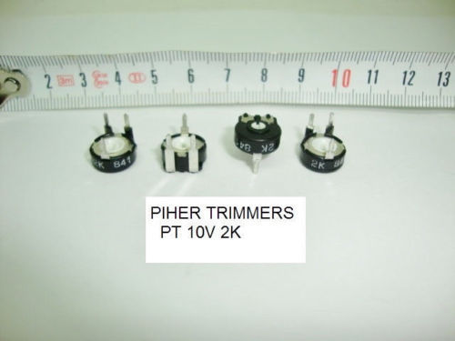 PIHER TRIMMERS 2K PCB PT10V 1PC
