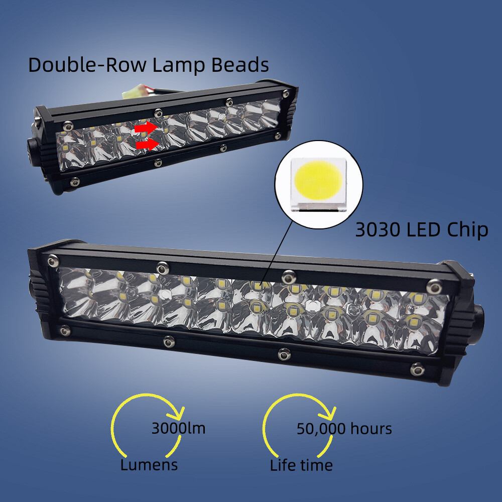 For Yamaha TTR110 TTR250 LED Headlight Light Bar Lighting Kit USB Socket