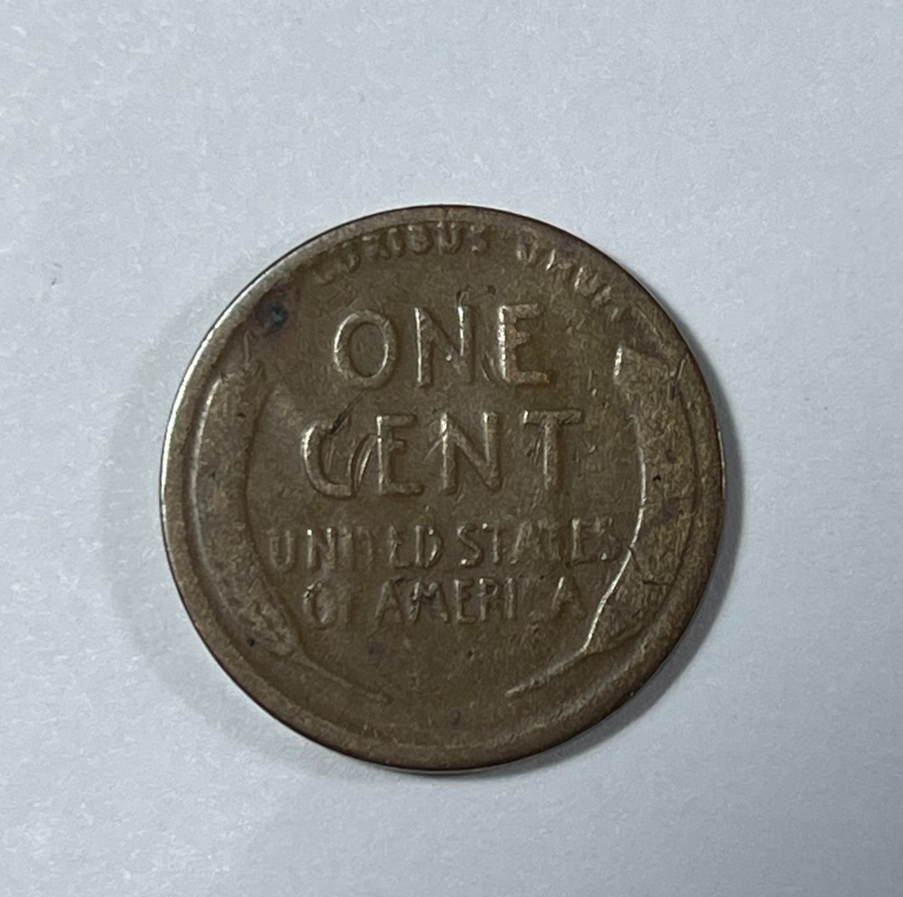 Error 1923-S Lincoln 1C (#21297) Massive Lobotomy head split