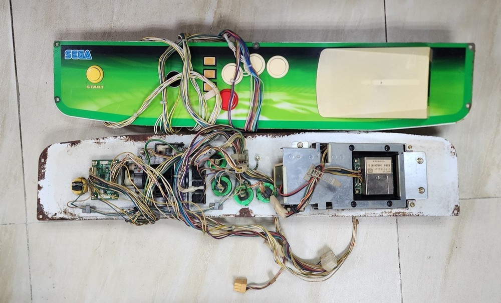 Virtua Striker 4 Control Panel Video Arcade Game SEGA 2004