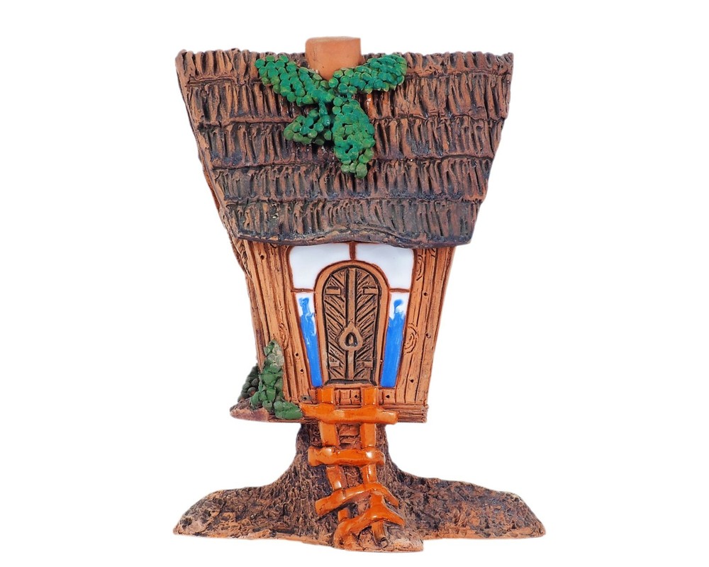 Ceramic Cone Incense Burner Fantasy edition 10 cm © Midene