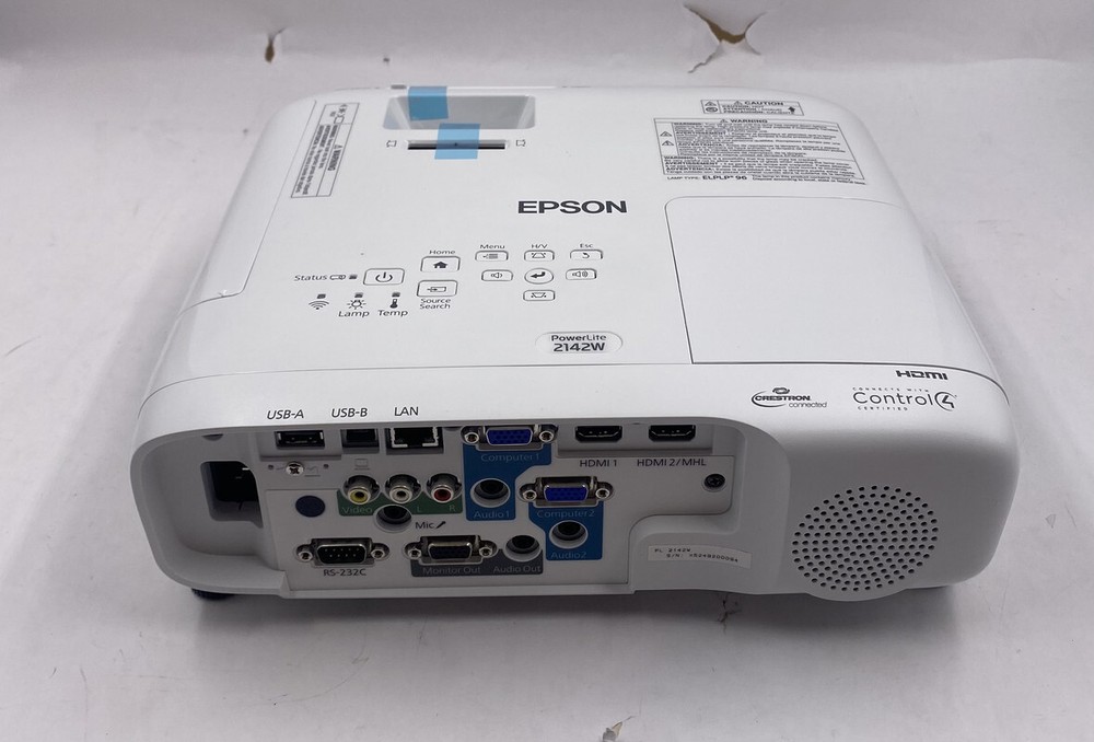 EPSON POWERLITE 2142W 1080P PROJECTOR