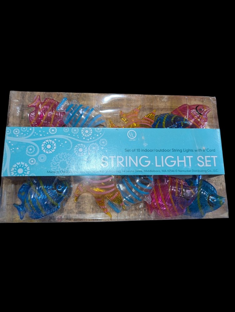Fish String Lights 10 Light String