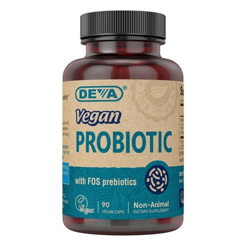 Vegan Probiotic 90 Caps By Deva Vegan Vitamins