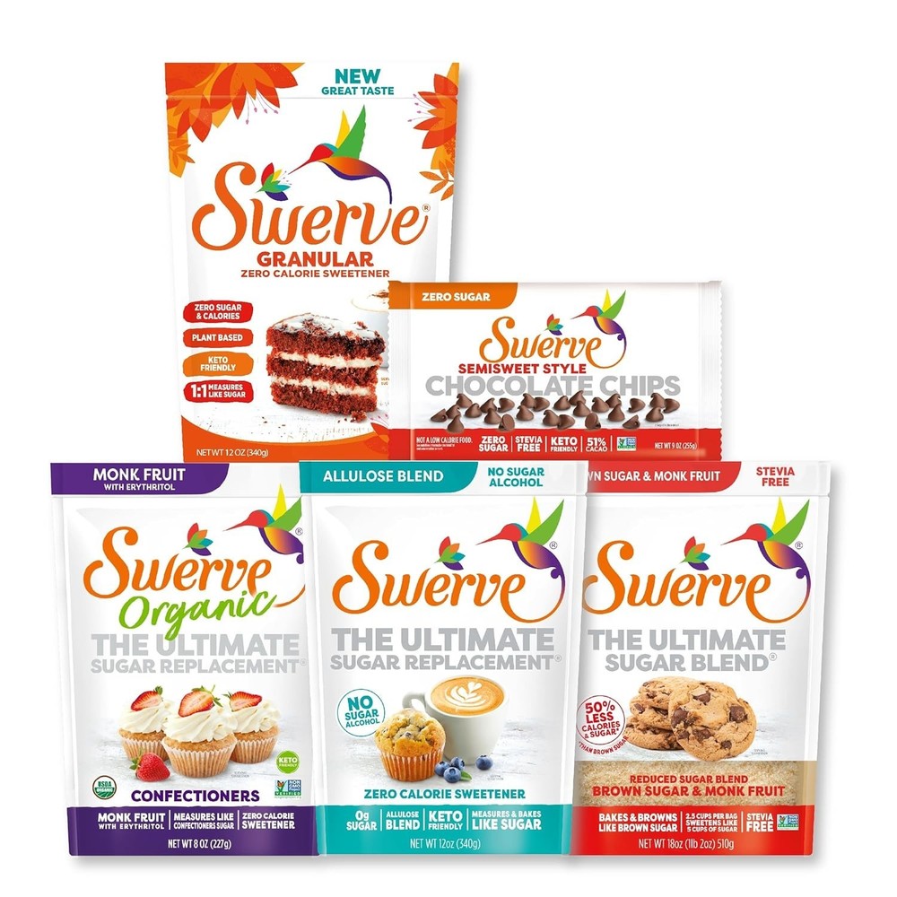 Ultimate Sugar Replacement Sweetener, Granular Sugar Substitute, Zero Calorie...