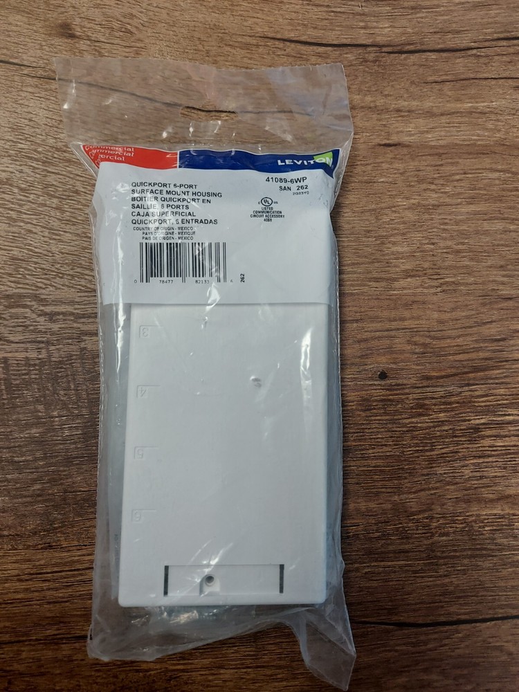 Leviton 41089-6WP Surface-Mount Box