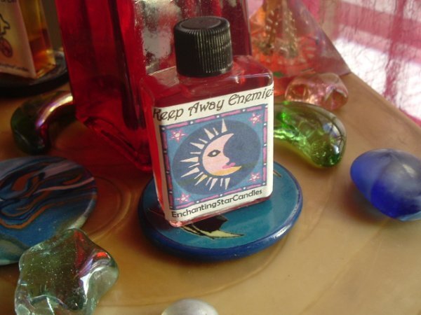 Keep Away Enemies Conjure Oil - Hand Blended