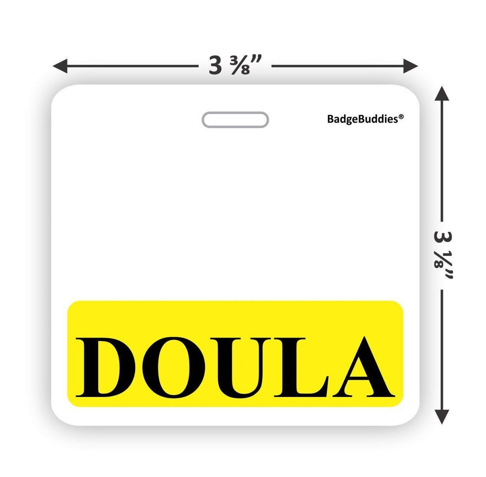 DOULA Horizontal Badge Buddy