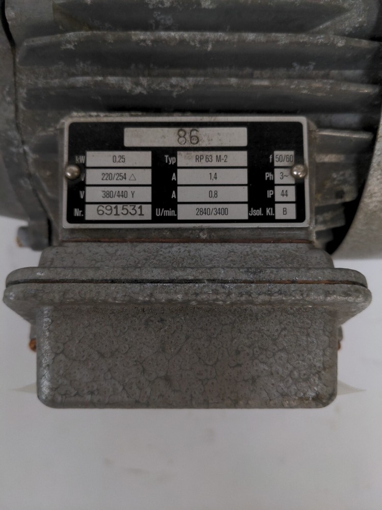 LEISTER RP 63 M-2 MOTOR