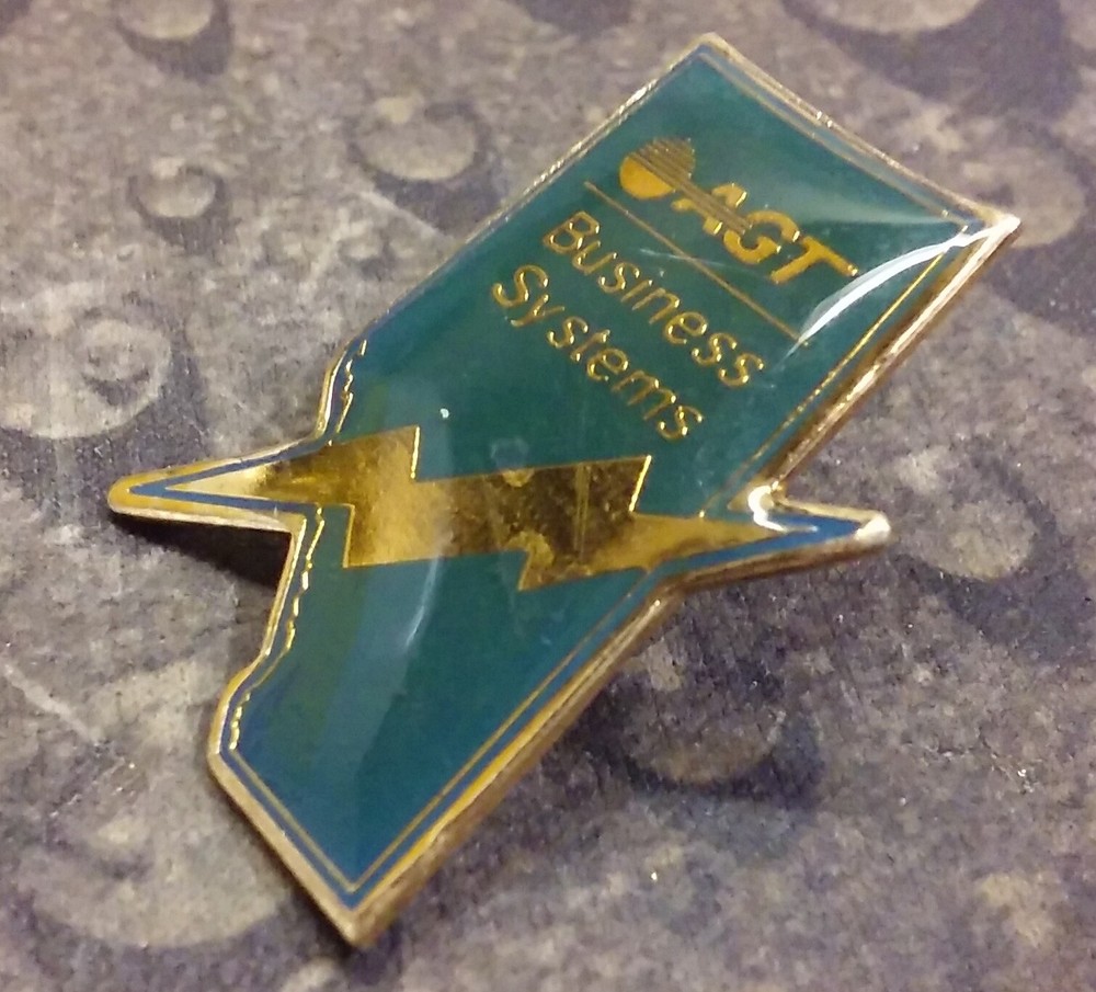 AGT Business Systems pin badge