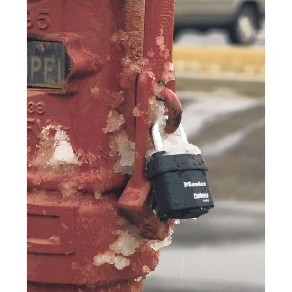 Master Lock 6127Ka-10G209 Padlock, Keyed Alike, Standard Shackle, Rectangular