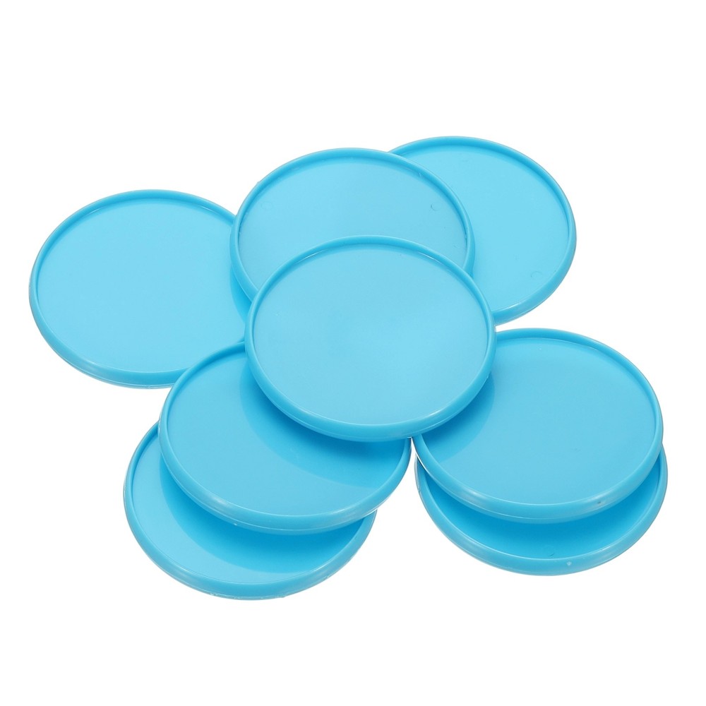 2 inch Plastic Book Binding Discs, 8Pcs Discbound Expansion Discs Round, Blue