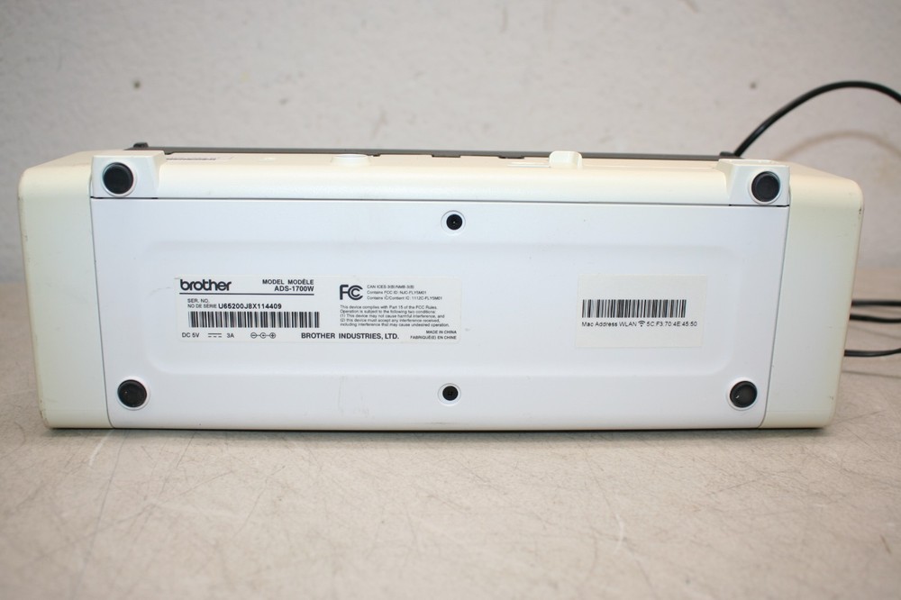 Brother ADS-1700W Wireless Compact Desktop Document Scanner