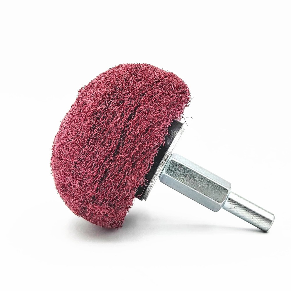 5 Pack Non Woven Polishing Wheel Drill Attachment Set
