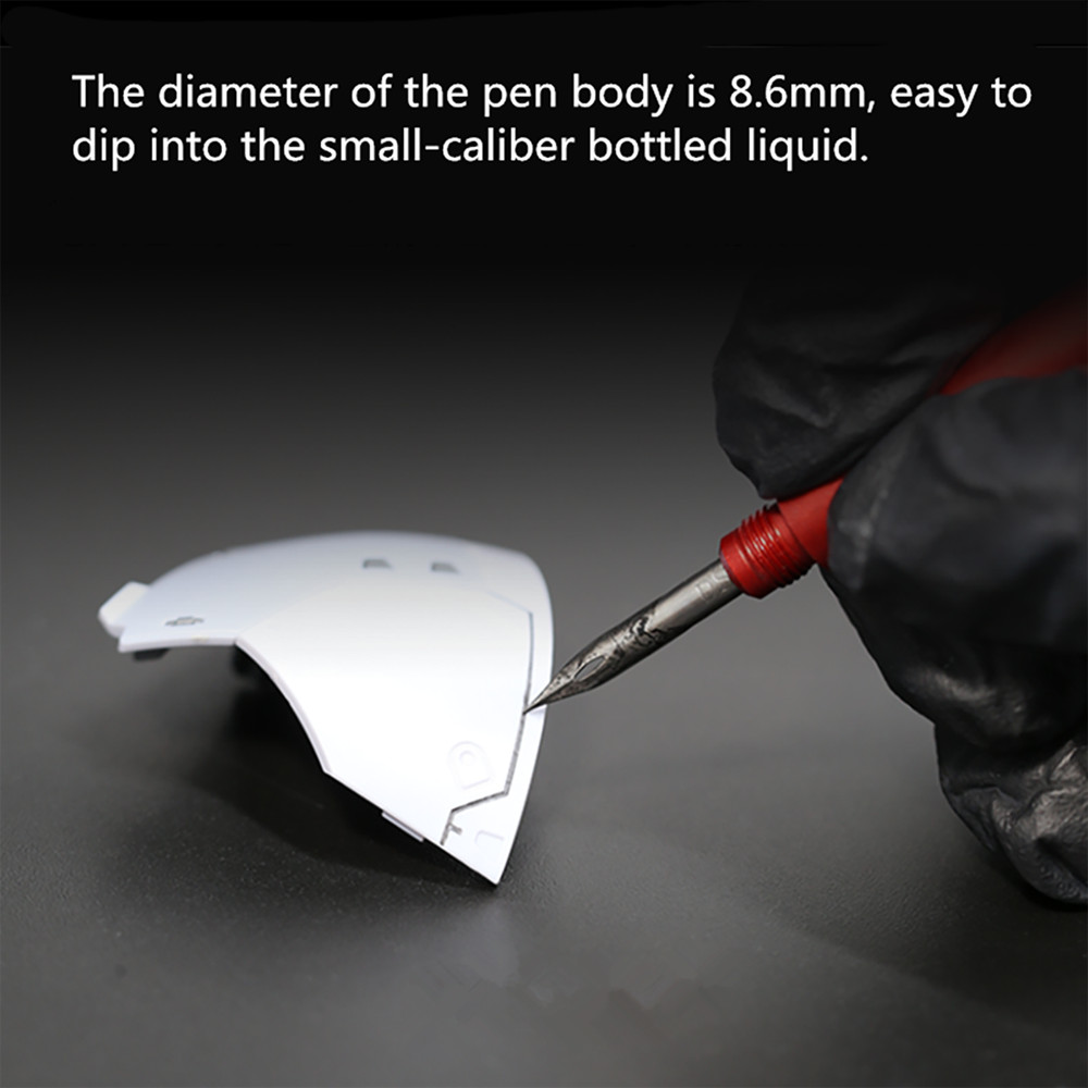 Panel Line Accent Pen Assembly Model Tools Avoid Scrubbing Infiltration Line