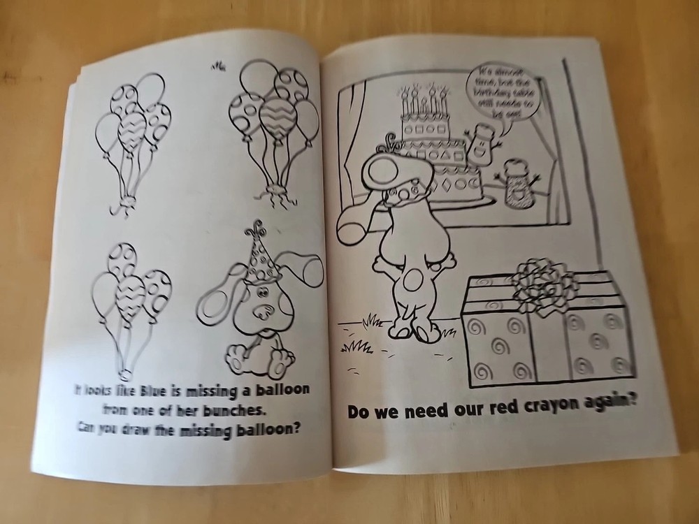 Blues Clues Super Coloring & Activity Book
