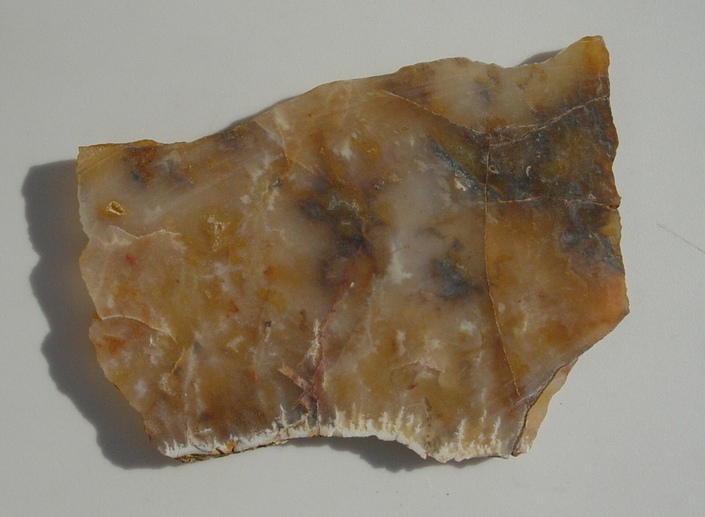 Graveyard Point Plume Agate Lapidary Slab T1097