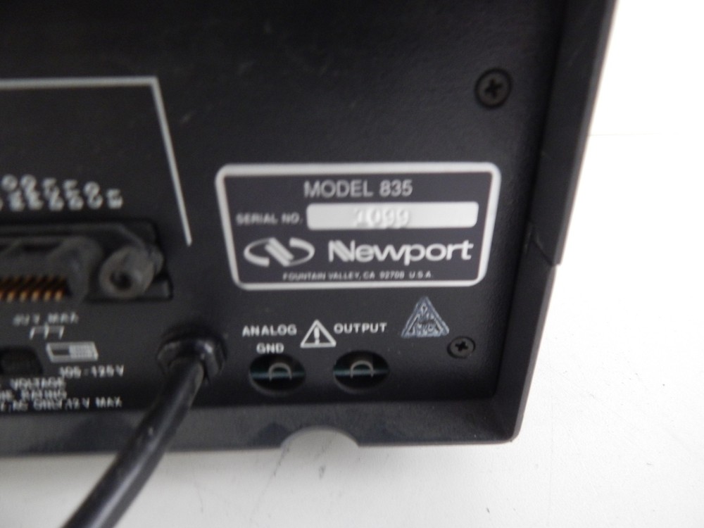 ^^ NEWPORT OPTICAL POWER METER MODEL 835 (EQX44)