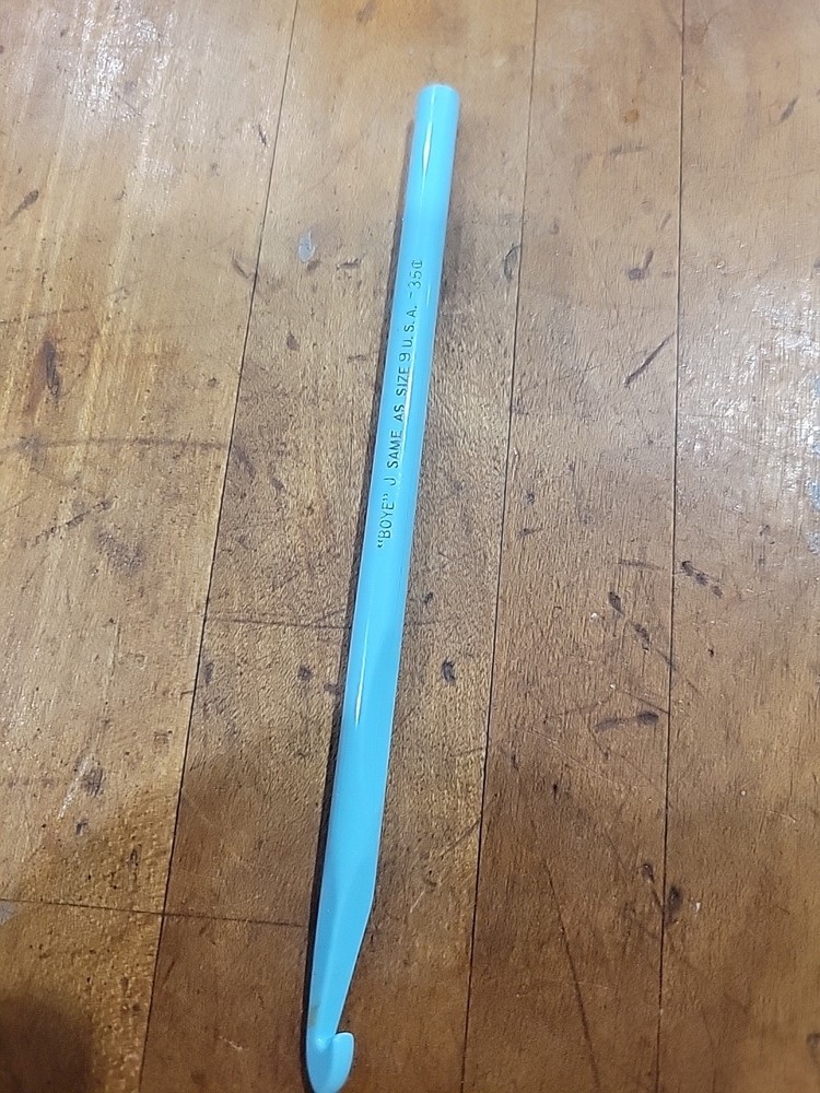 Boye Crochet Hook J Same As Size 9 USA