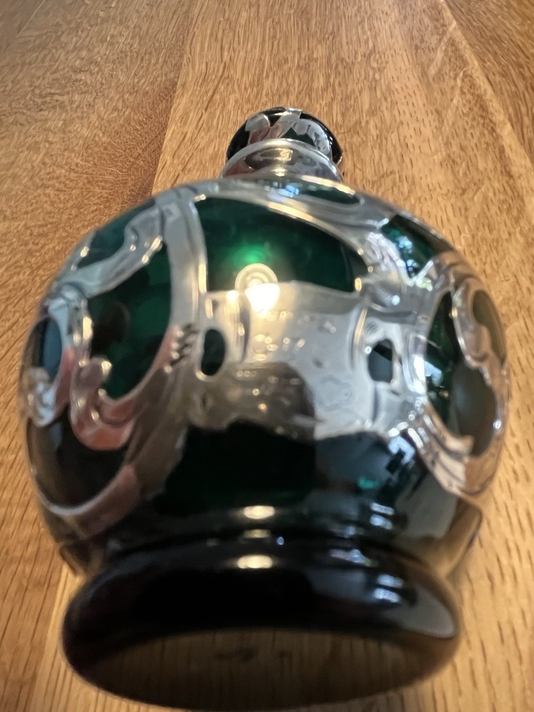 Alvin Green Silver Overlay Perfume