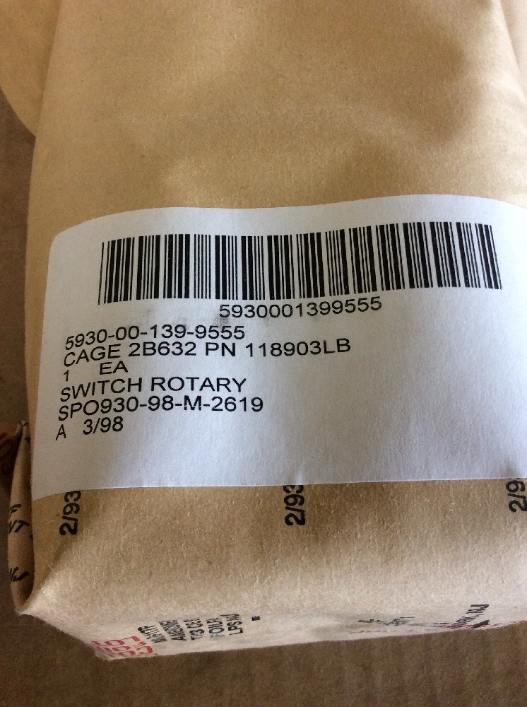 118903LB Rotary Switch