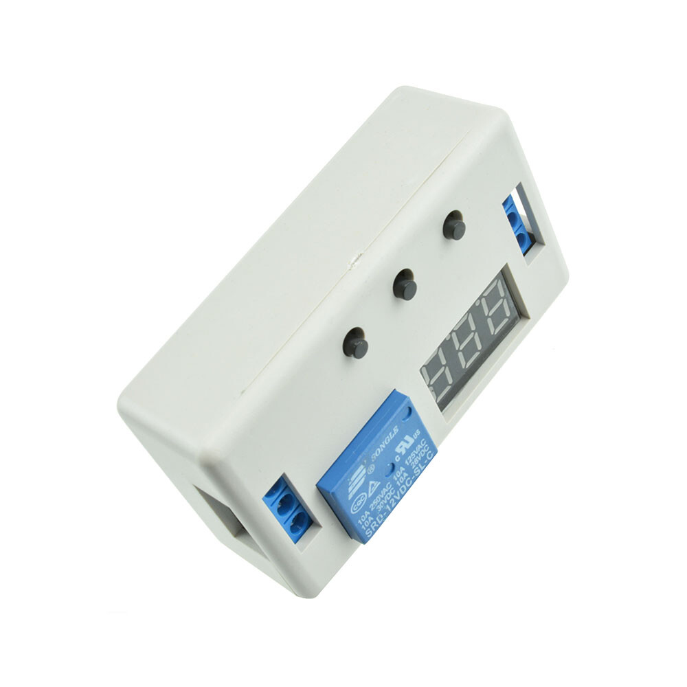 22PCS 12V LED Automation Delay Timer Control Switch Relay Module With Case New