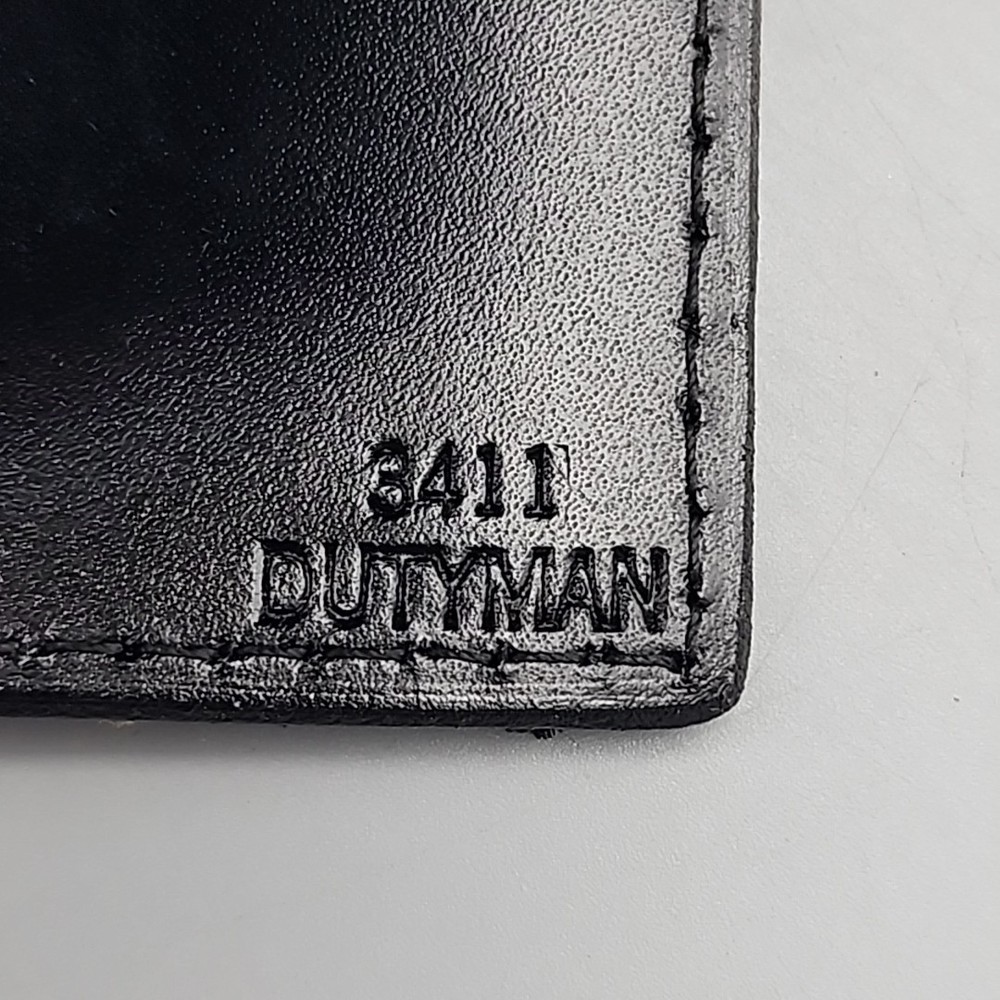 Dutyman 3411 Plain Leather Glove Case, Black