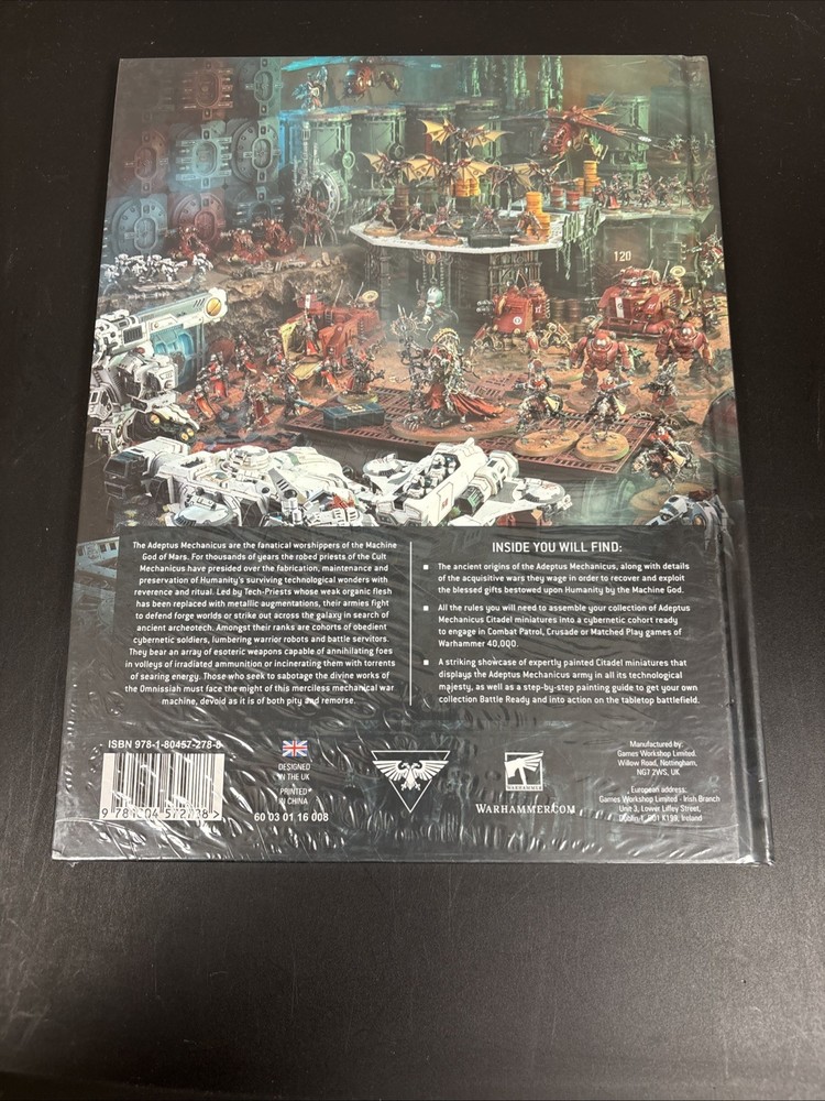 Adeptus Mechanicus - Warhammer 40k Book Codex - New in Plastic 10th Edition