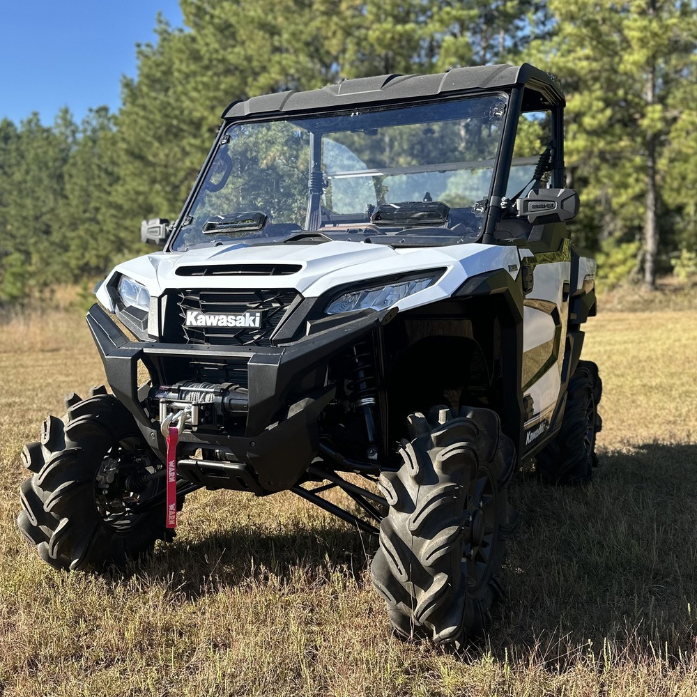 Kawasaki Ridge Front Full Windshield Vented 2024+