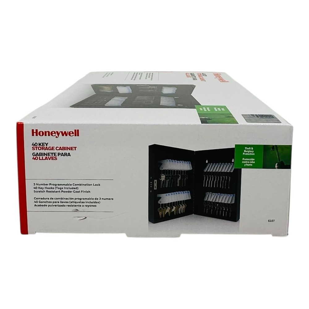 Honeywell 40 Key Storage Cabinet with Programmable Combination Lock Black