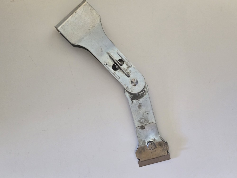 AES Industries 87500 Windshield Scraper, 8", 3 Position Locking, New Blade