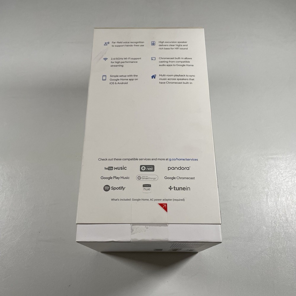 Google Home Voice Activated Speaker Google Assistant 2017 New Sealed
